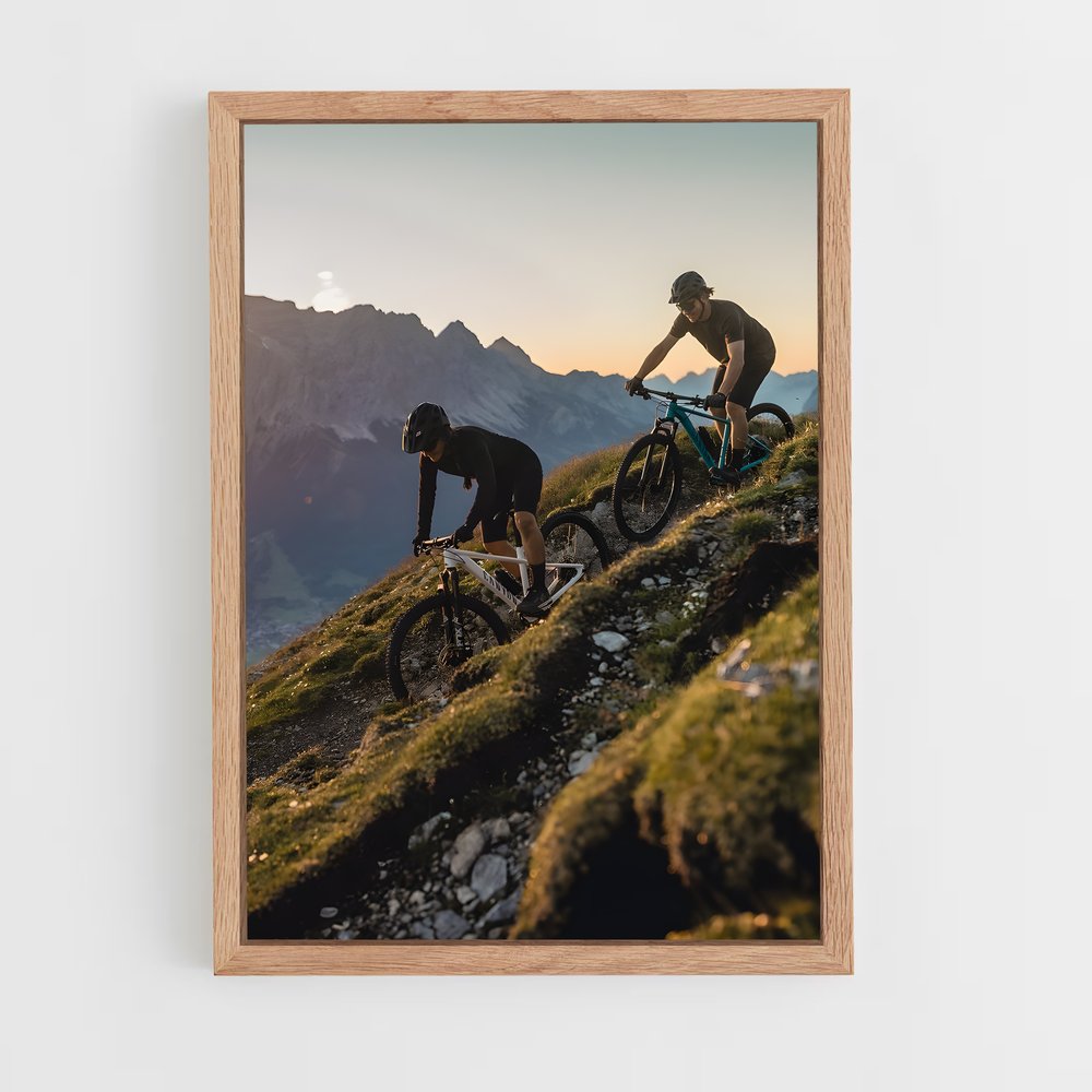 Poster Trail de l'Aventure – affiche Cyclisme (vue 4)